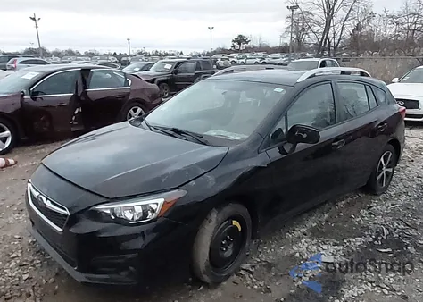 2019 Subaru Impreza 2.0I Premium из США, поврежденный, VIN 4S3GTAC60K3714367